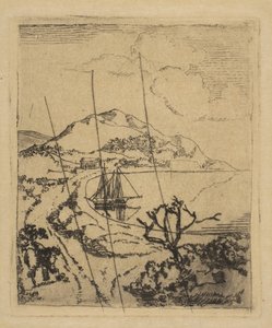 Paesaggio greco, 1856