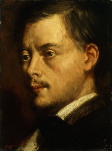 Testa di un uomo, c.1864 da Edgar Degas