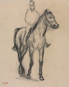 Cavaliere e cavallo da Edgar Degas