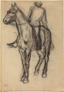 Cavallo e Cavaliere da Edgar Degas