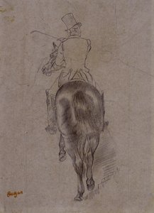 Cacciatore a cavallo da Edgar Degas
