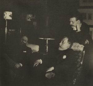 Jules Taschereau, Edgar Degas e Jacques-Emile Blanche, dicembre 1895 da Edgar Degas