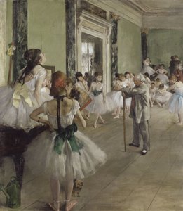 Il corso di danza da Edgar Degas