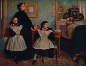 La Famiglia Bellelli, c1867 da Edgar Degas