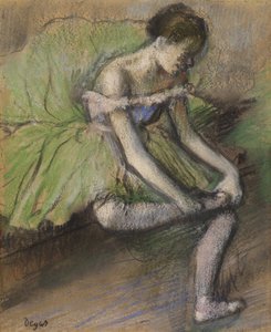La Jupe Verte da Edgar Degas