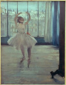La ballerina dal fotografo da Edgar Degas