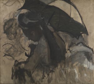 Signora con un parasole, 1870-72