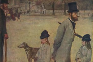 Le Vicomte Lepic, 1875, 1937 da Edgar Degas