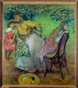Madame Alexis Rouart e i suoi figli da Edgar Degas
