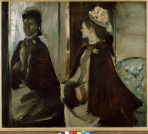 Madame Jeantaud allo specchio da Edgar Degas