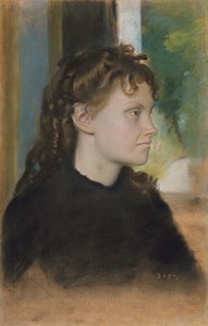 Madame Théodore Gobillard, 1869 da Edgar Degas