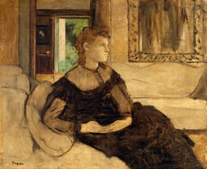 Madame Théodore Gobillard Yves Morisot da Edgar Degas