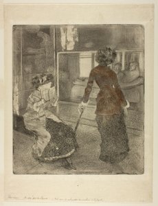 Mary Cassatt al Louvre: La Galleria degli Etruschi da Edgar Degas