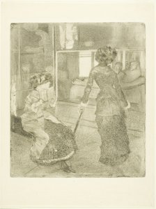 Mary Cassatt al Louvre: La Galleria Etrusca da Edgar Degas