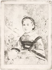 Mlle Nathalie Wolkonska da Edgar Degas