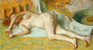 Dopo il bagno da Edgar Degas