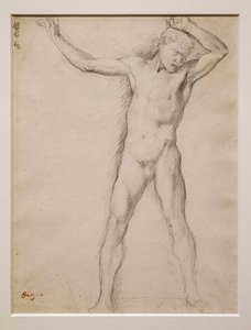 Volto nudo, braccia alzate, circa 1859-1861