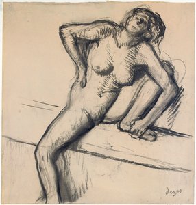 Nudo, fine anni 1890 da Edgar Degas