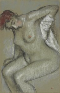 Donna nuda che si asciuga, 1895