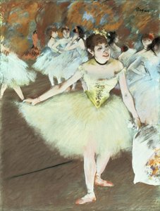 Sul palco da Edgar Degas
