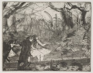 Sul palco III, 1876-77 da Edgar Degas