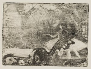 Sul palco I da Edgar Degas