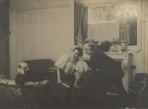 Paul Poujaud, Mme. Arthur Fontaine e Degas, 1895