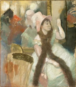 Ritratto dopo un ballo in maschera (Ritratto di Madame Dietz-Monnin) da Edgar Degas