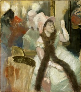 Ritratto dopo un ballo in maschera da Edgar Degas