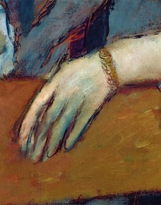 Ritratto di Helene Rouart (1886) (dettaglio) da Edgar Degas