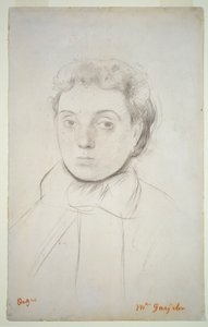 Ritratto di Joséphine Gaujelin, prima del 1867 da Edgar Degas