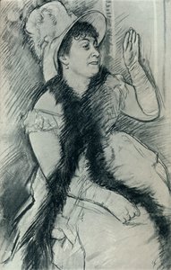 Ritratto di Madame X, XIX secolo da Edgar Degas
