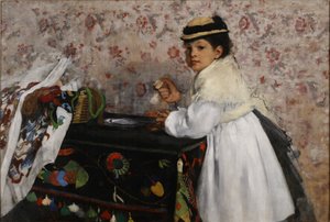 Ritratto di Mlle. Hortense Valpinçon da Edgar Degas