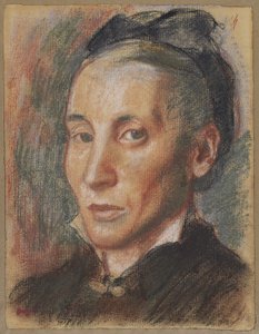 Ritratto di una donna, c.1881 da Edgar Degas