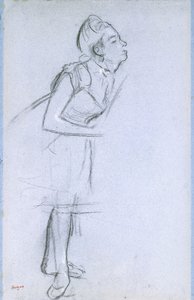 Profilo di una ballerina da Edgar Degas