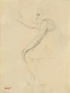 Vecchio seduto, c.1862