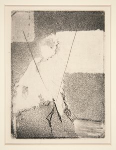 Donna seduta con cappello e scialle da Edgar Degas