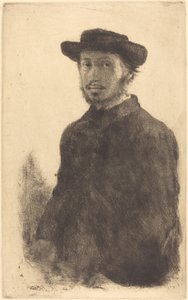 Autoritratto Edgar Degas da Edgar Degas