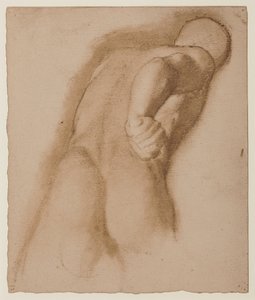 Studio dopo Agasias di Efeso, "Gladiatore Borghese", c.1855 da Edgar Degas
