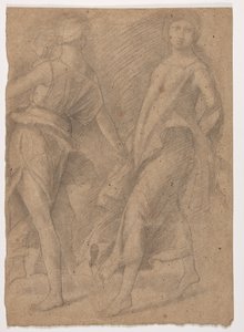 Studio dopo Andrea Mantegna, "Parnaso" da Edgar Degas