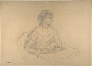 Studio per «Madame Théodore Gobillard» (Yves Morisot) da Edgar Degas