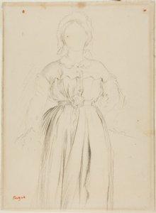 Studio per il ritratto di Marguérite de Gas da Edgar Degas