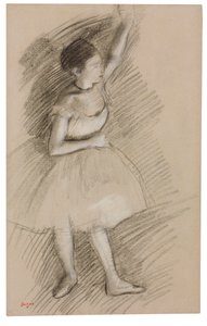 Studio di una ballerina da Edgar Degas
