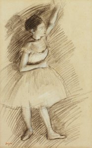 Studio di una ballerina da Edgar Degas