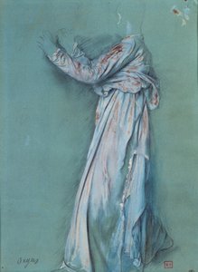 Studio di una donna drappeggiata per 