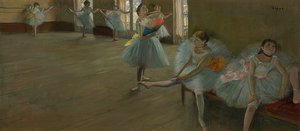 Ballerine in una sala prove. Circa 1880 da Edgar Degas