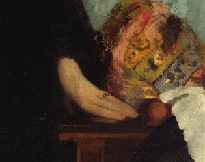La famiglia Bellelli (dettaglio delle mani)