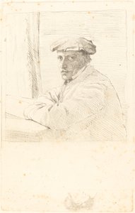 Il graveur Joseph Tourny, 1857 da Edgar Degas