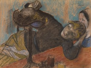 La modista da Edgar Degas