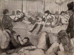 Il Salone. 1879 da Edgar Degas